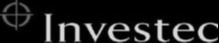 Investec logo white on black